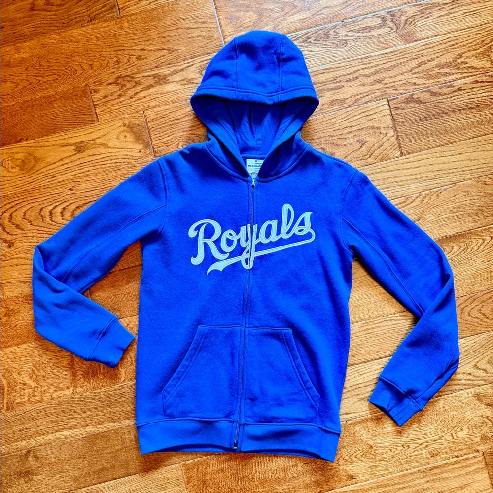 Youth L KC Royals Zip-up